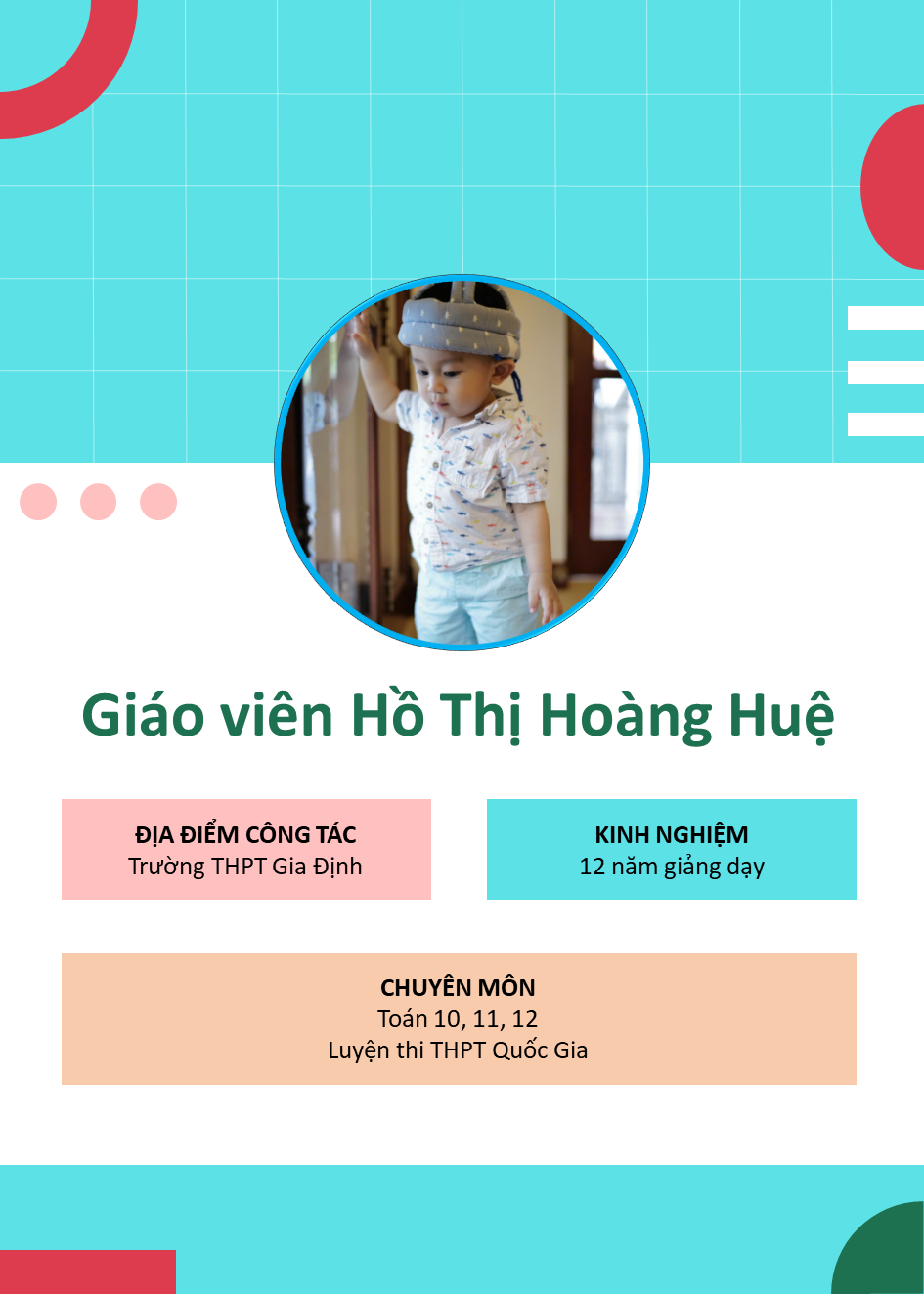 Cô Hồ Thị Hoàng Huệ
