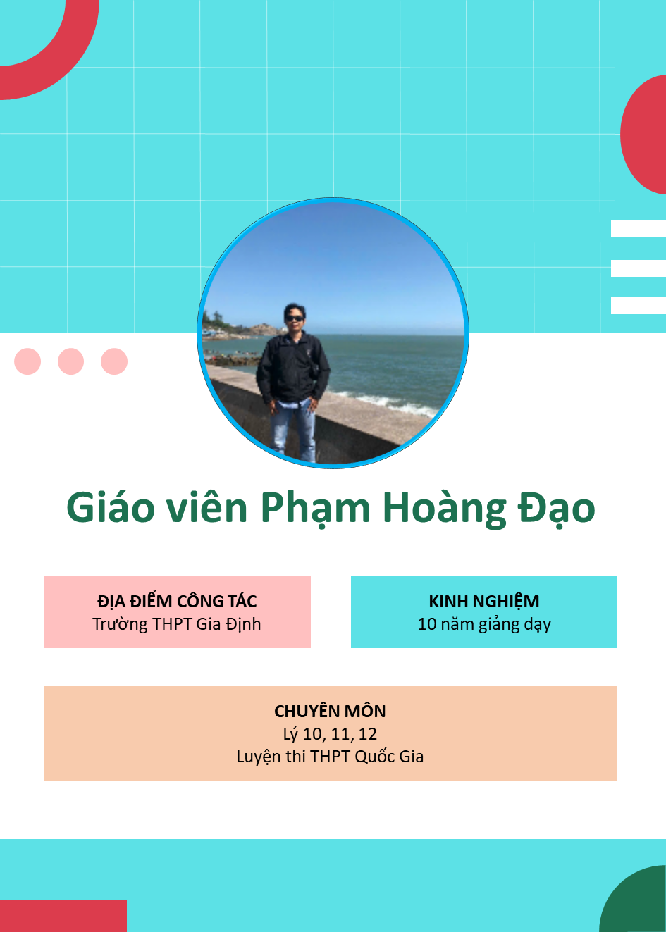 Thầy Phạm Hoàng Đạo