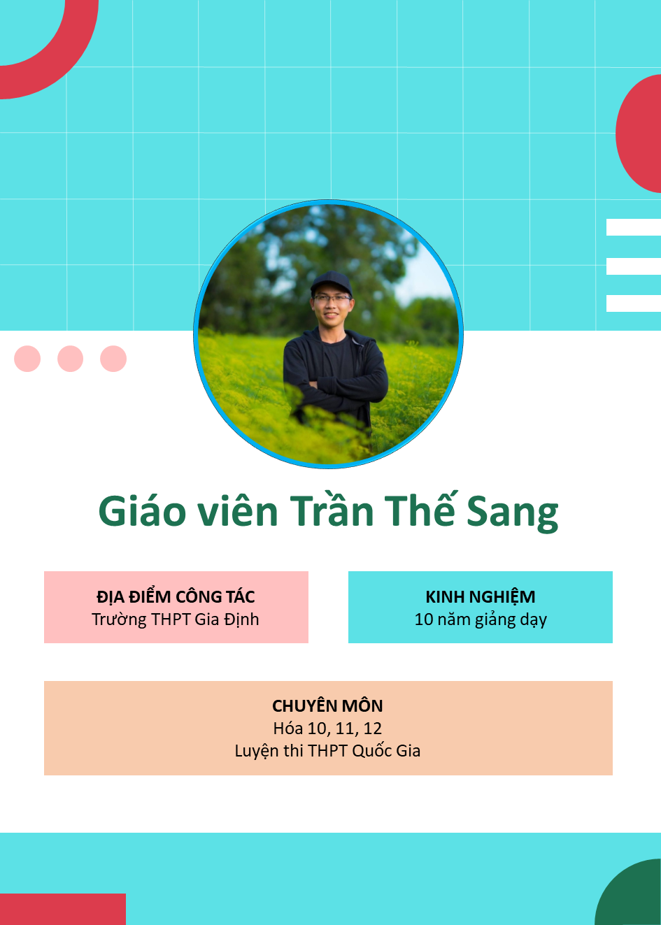 Thầy Trần Thế Sang